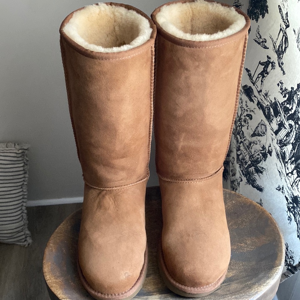 Tall Chestnut UGG Boots